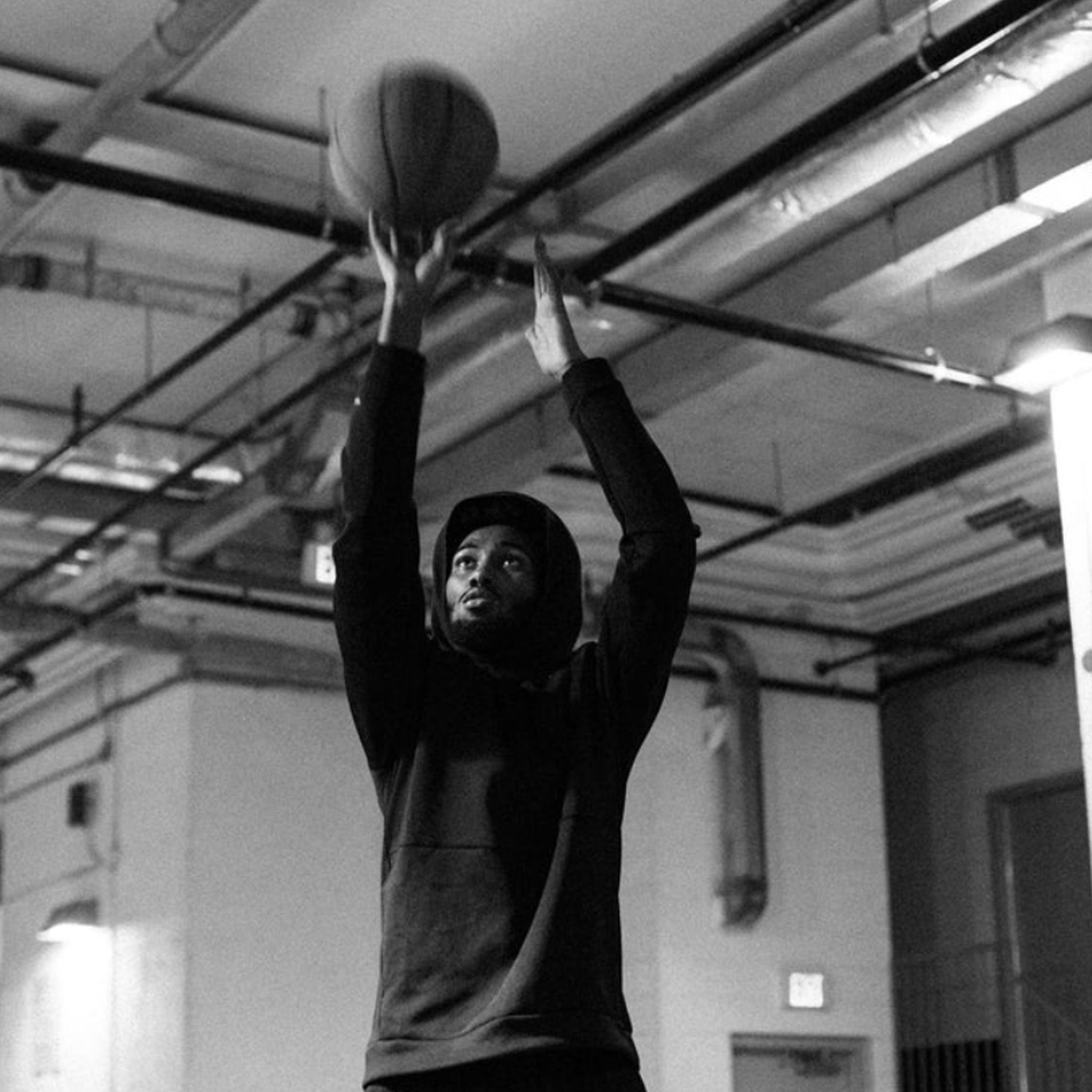 man holding a ball 
